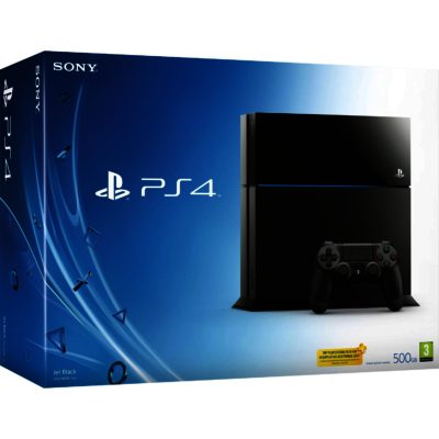 Sony PlayStation 4 500GB Console in Black